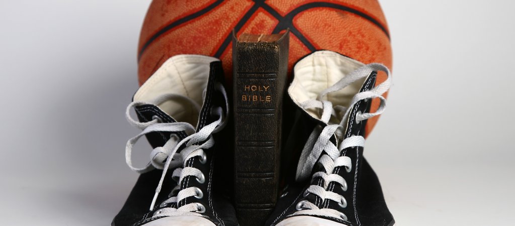 Gebete vorm Basketball-Training // © RichLegg
