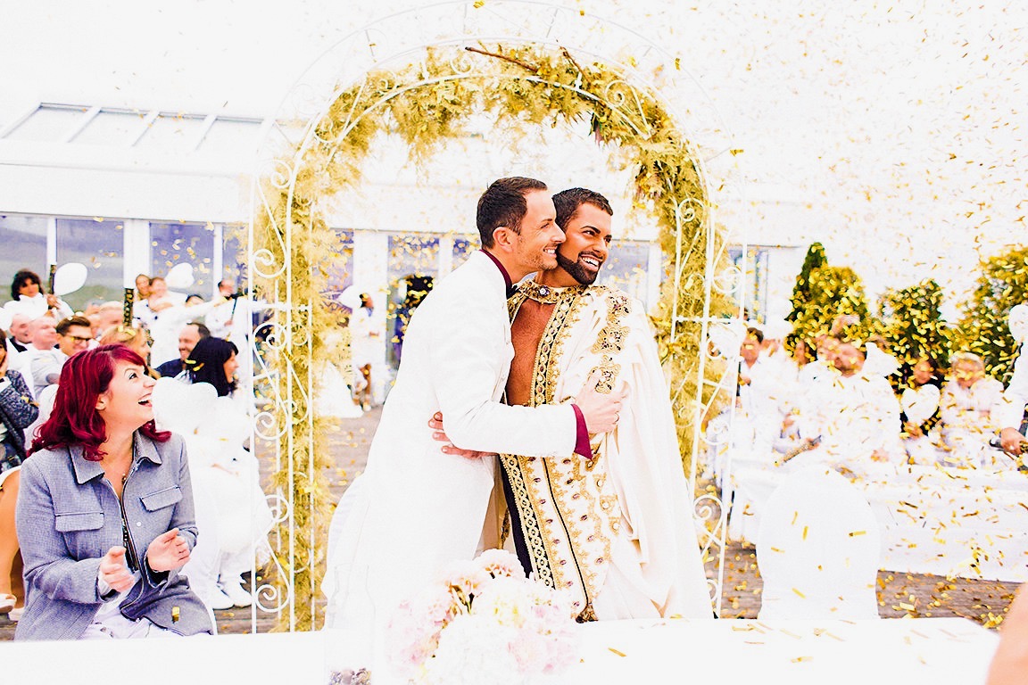 Die Hochzeit der Beiden // © Roman&Daniel Nawrot Die Hochzeit der Beiden