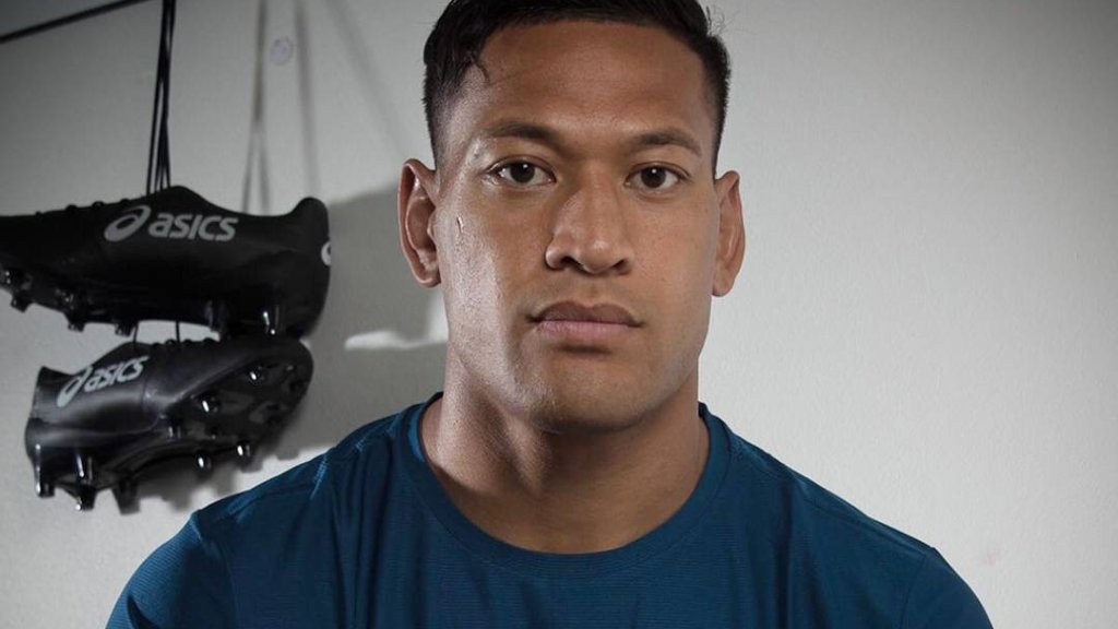 Rugby-Spieler Israel Folau // © instagram.com/izzyfolau