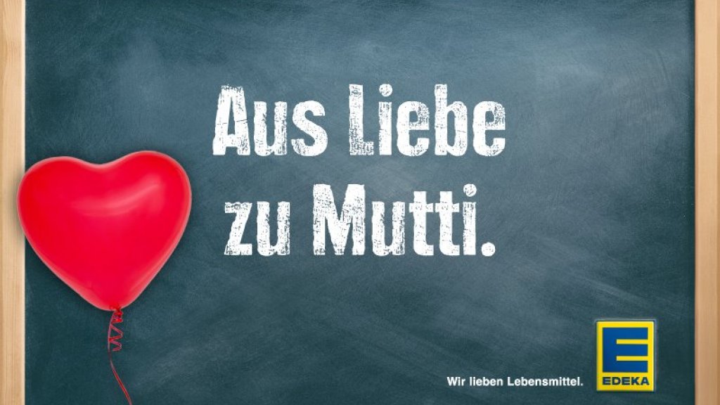 Edeka provoziert mit Muttertags-Werbespot // © facebook.com/edeka