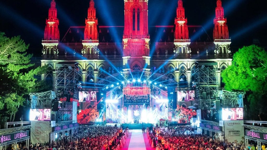 Trennung der Stadt Wien vom Life Ball // © instagram.com/lifeball_official