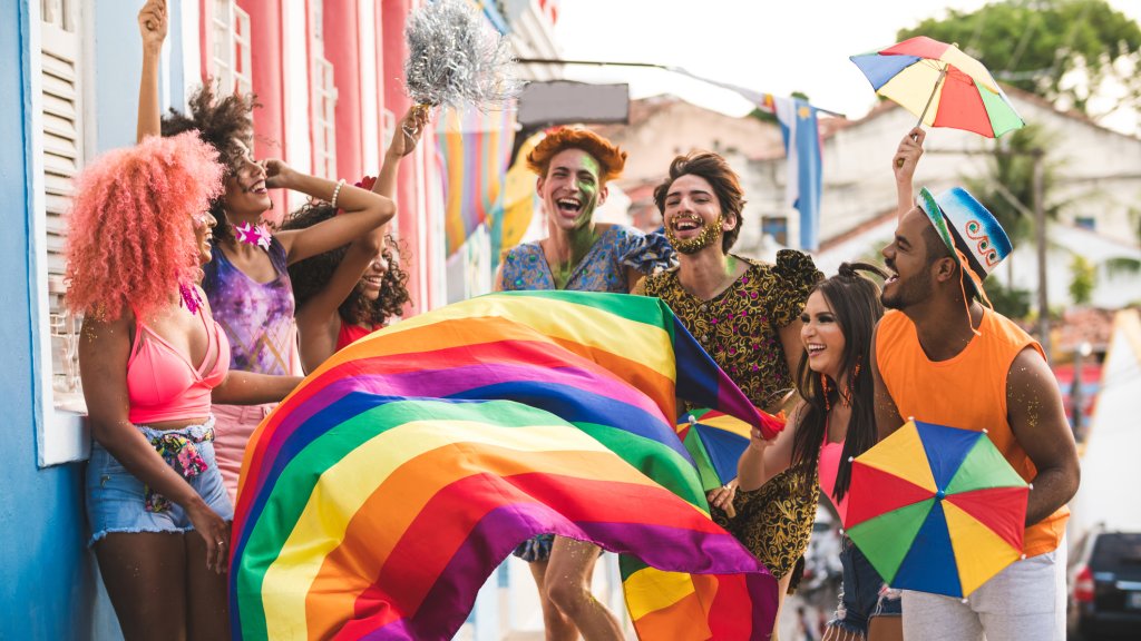 Gay-Pride-Parade in erfolgreich // © Pollyana Ventura