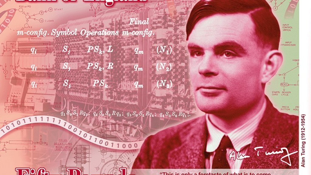Ehrung von Alan Turing // © Bank of England