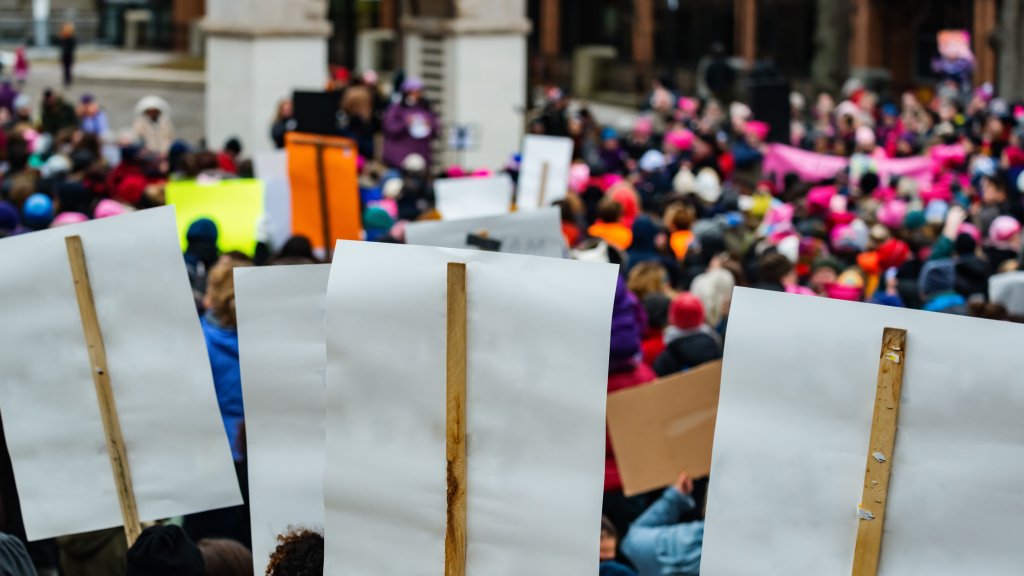Britische LGBTI* demonstrieren für Migranten // © shaunl