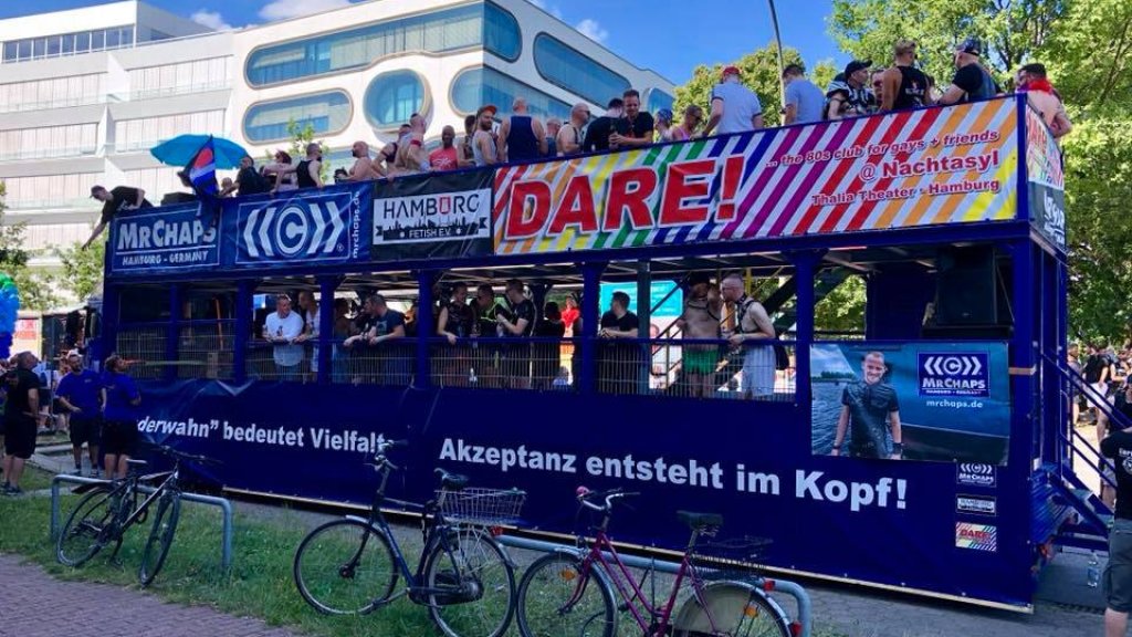Mr.Chaps & DARE! goes Hamburg Pride // © Archiv