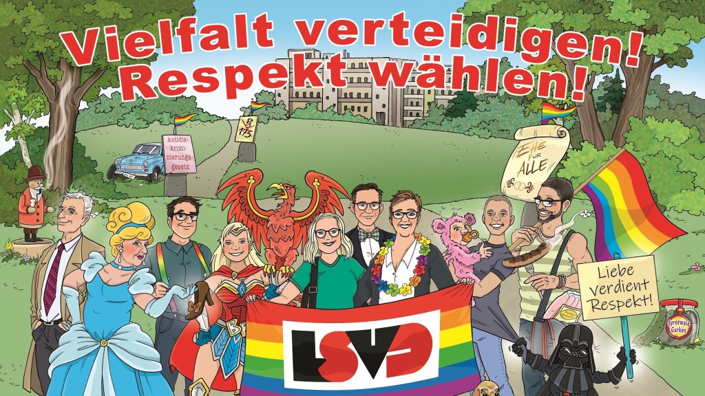 Parteien auf dem queerpolitischen Prüfstand // © facebook.com/LSVDBB