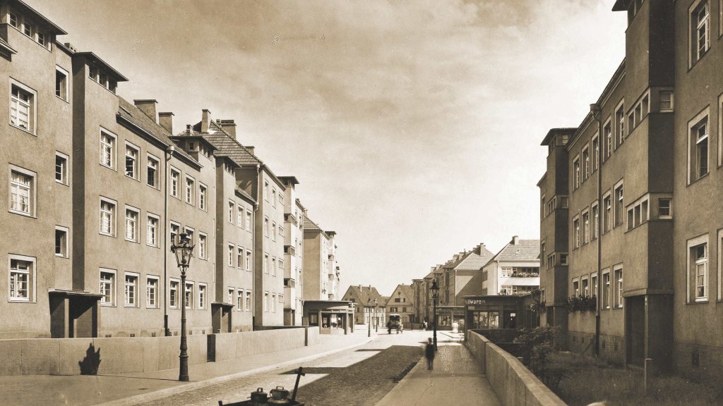 GAG-Siedlungen historisch // © Kulturkirche Ost