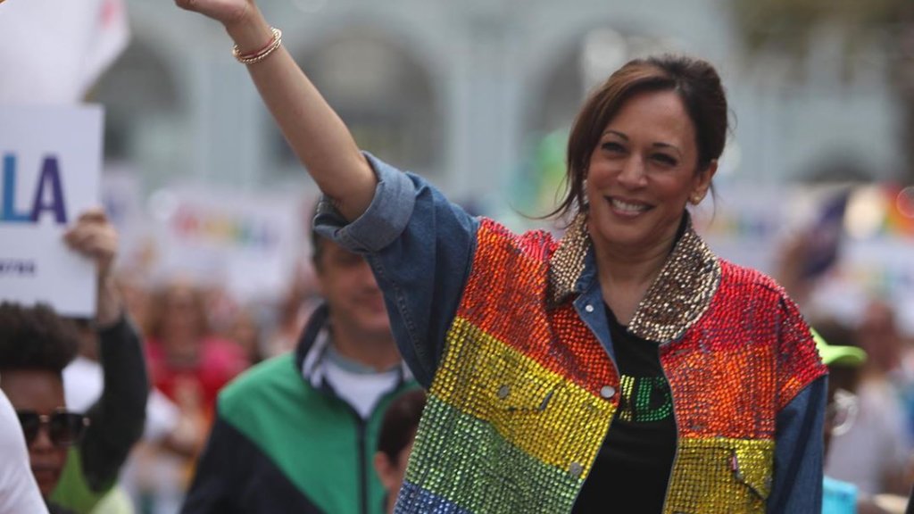 Kamala Harris nimmt teil