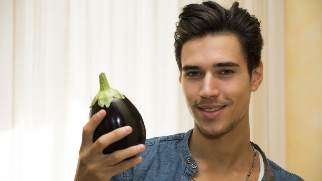 Keine Aubergine oder Pfirsich, die sind zu versaut