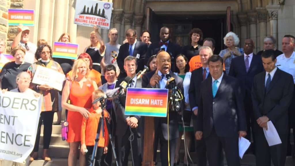 Elijah Cummings als Held der LGBTI*-Community // © instagram.com/repcummings