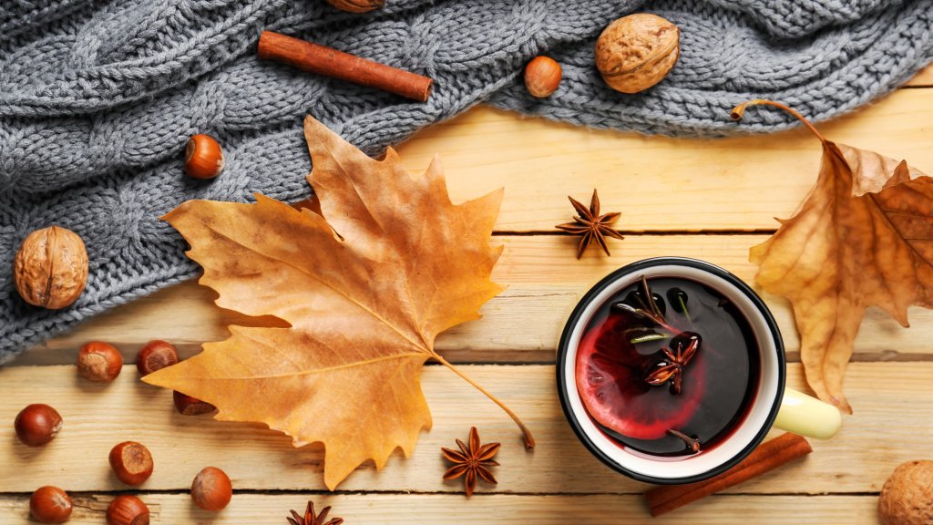 Glühwein an der Deutschen Eiche