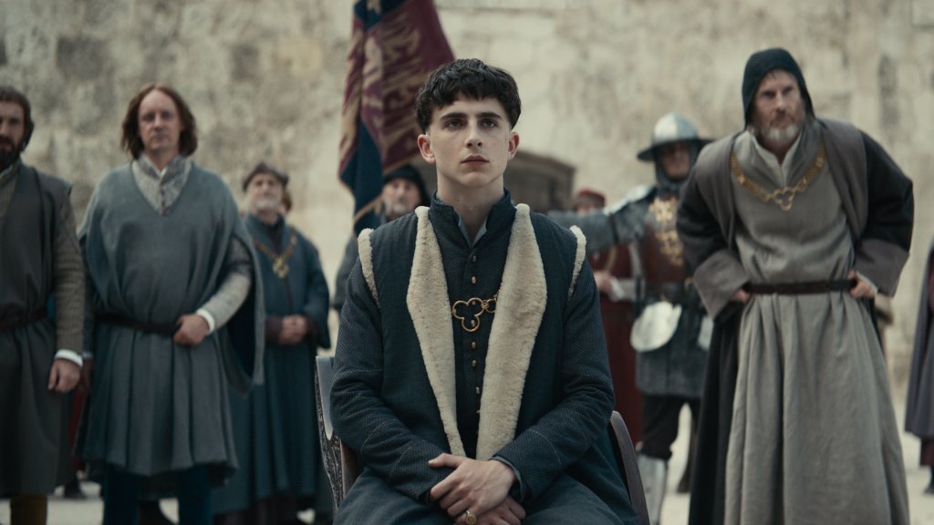 Timothée Chalamet ist "The King" // © Netflix