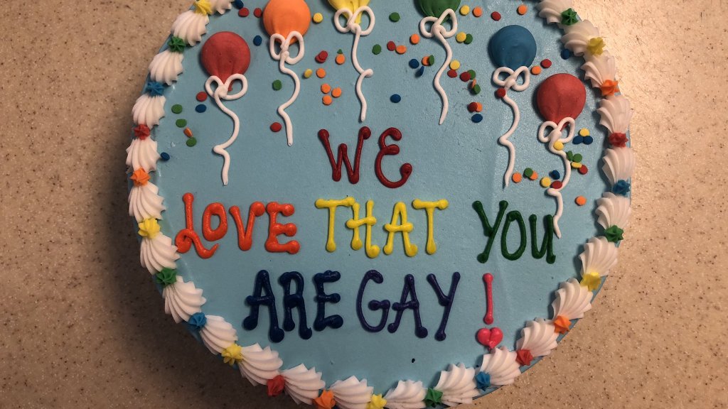 Torte für den Cheerleader