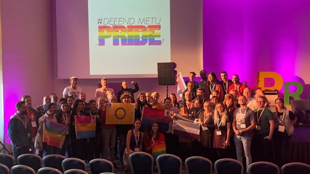 Unangemeldete PRIDE an der Universität in Ankara