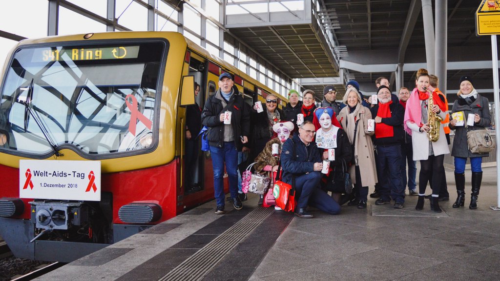 Sonderzug der Berliner S-Bahn // © Sabine Adler