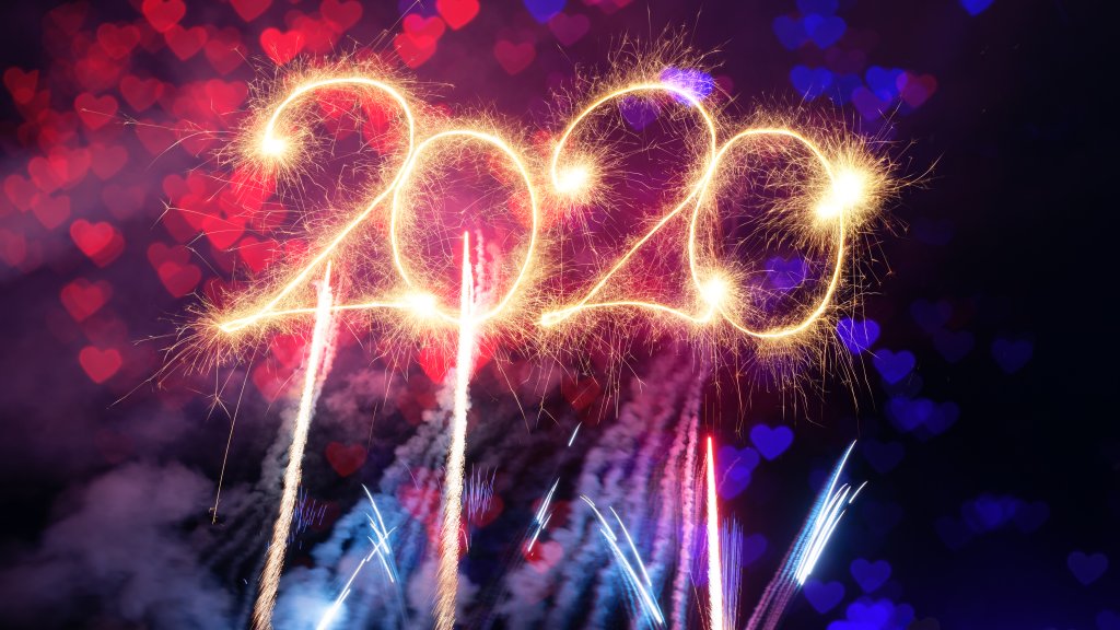 Happy New Year 2020 // © kamisoka