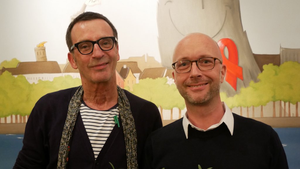Michael Schuhmacher & Oliver Schubert // © Aidshilfe Köln