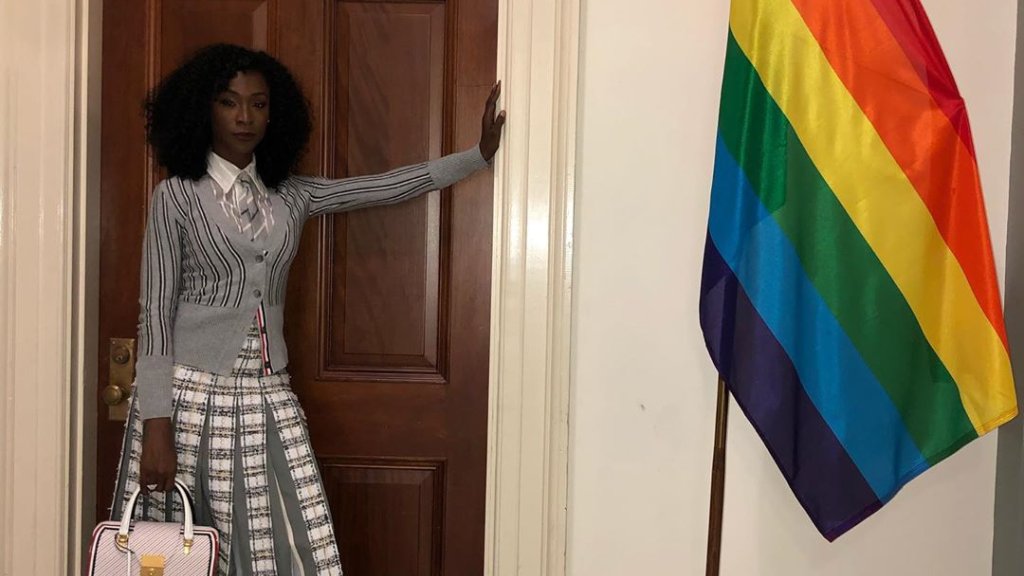 Angelica Ross ist Teil der neuesten Louis Vuitton Collection