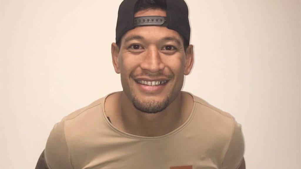 Israel Folaus erstes Spiel mit seinem neuen Verein