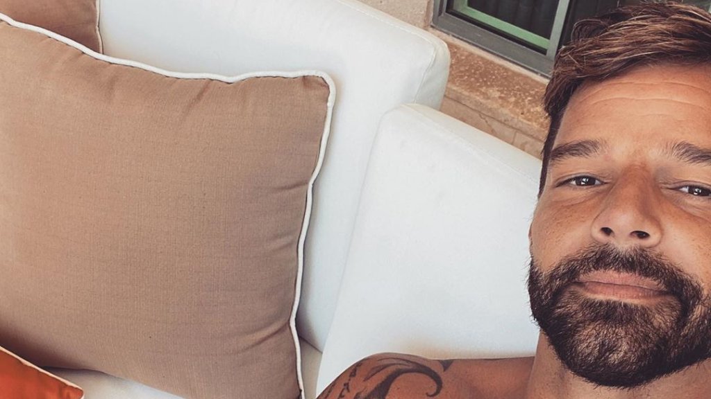 Ricky Martins Quarantäne-Haar // © instagram.com/ricky_martin