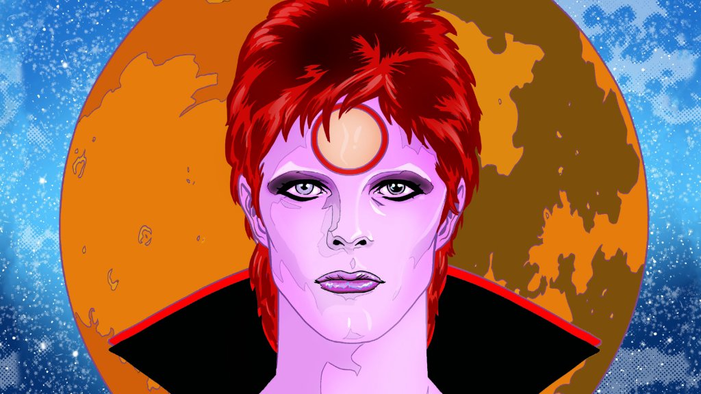 Das Leben von David Bowie als Comic