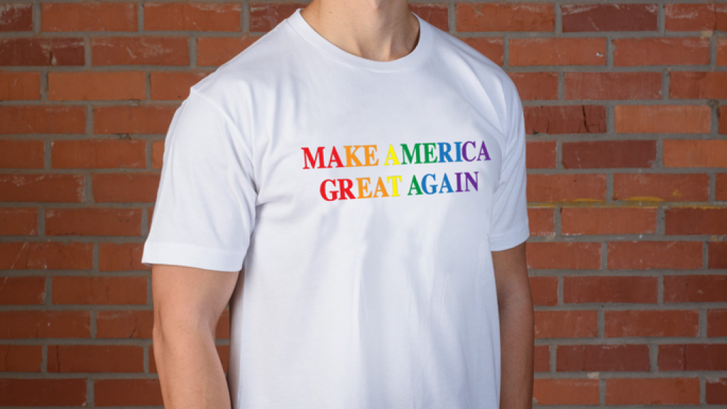 Trump verkauft noch immer Pride-Shirts