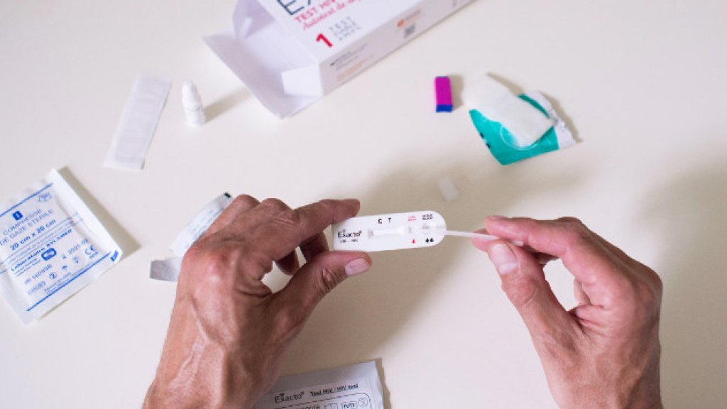 HIV-Selbsttest // © Deutsche Aidshilfe
