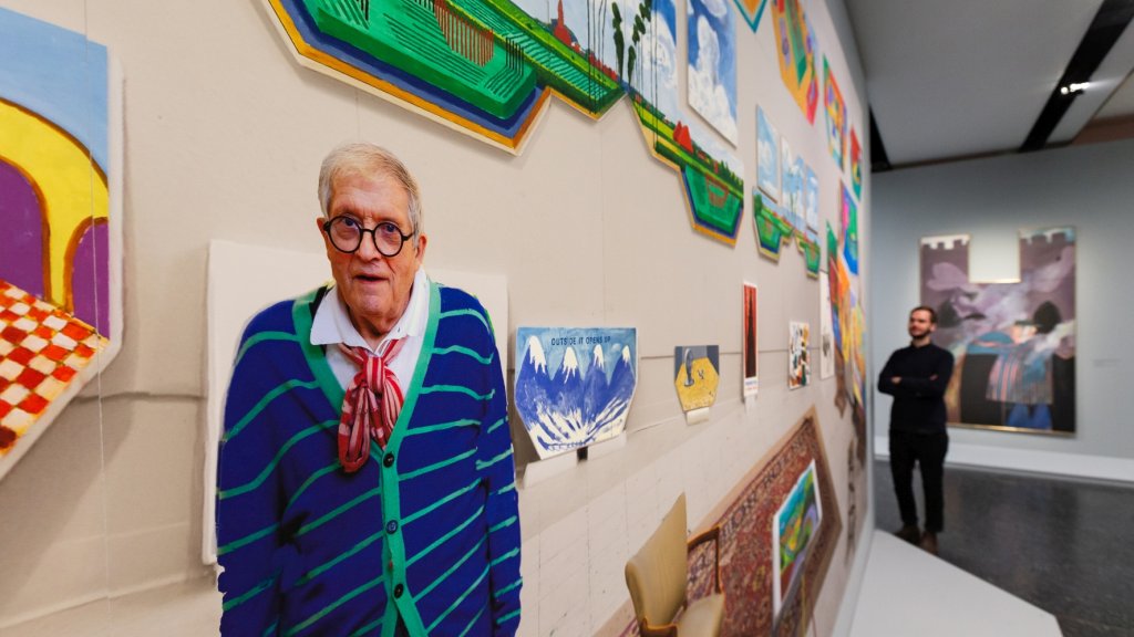 Ausstellung David Hockney // © Ulrich Perrey