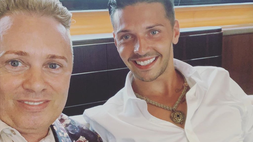 Barrie Drewitt-Barlow und Scott Hutchinson im Glück