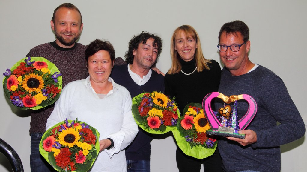 (v.l.n.r.) Jürgen Piger, Judith Schmitz, Arnd Juschkat, Natalie Hagen, Andreas Stiene // © vvg