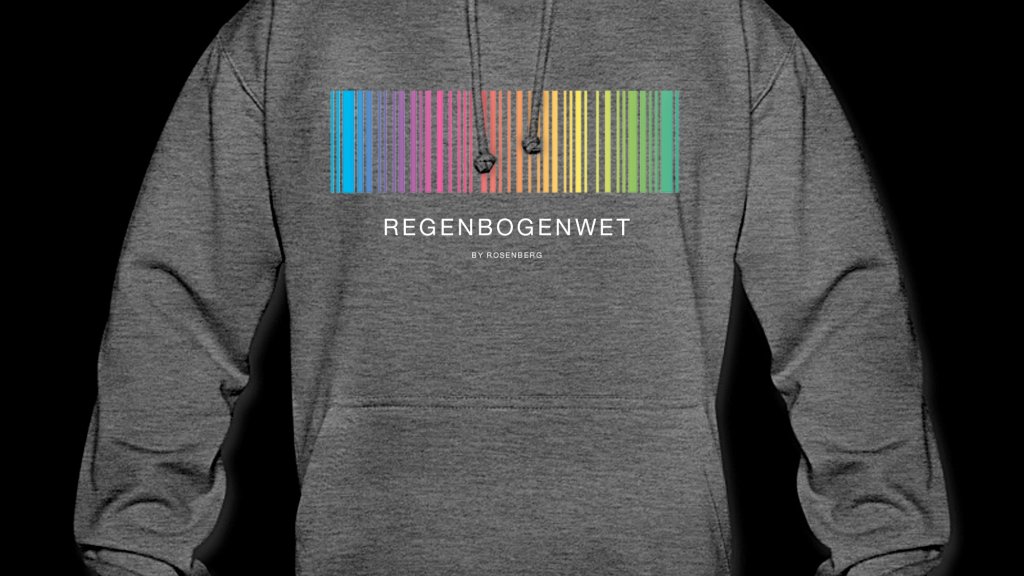 Regenbogenwelt Hoodie // © Archiv
