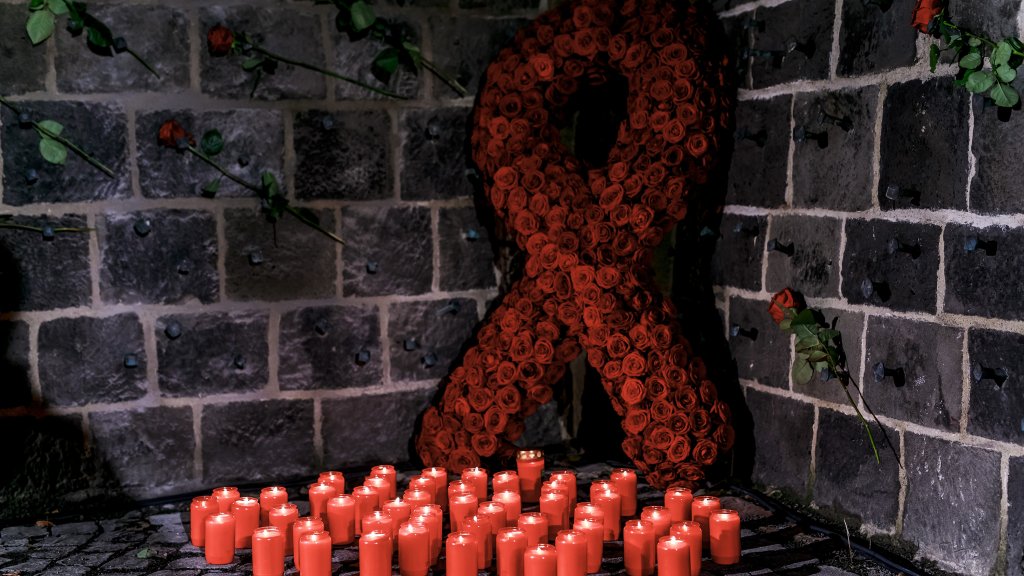 Gedenken zum Welt-Aids-Tag // © Michael Gottschalk
