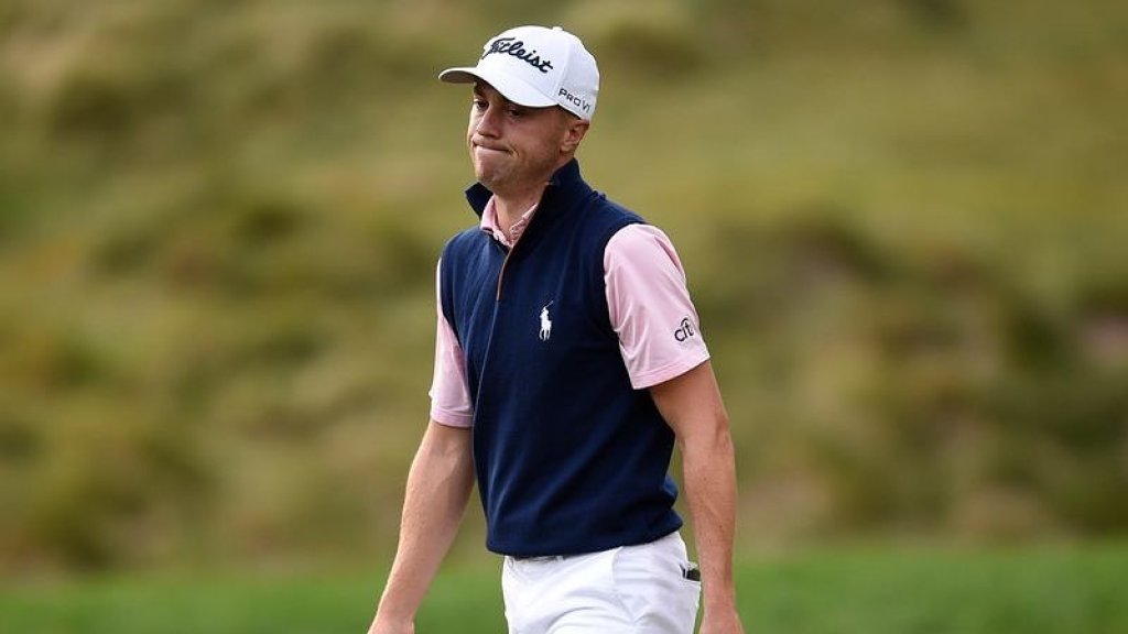 Golfer Justin Thomas unterzieht sich einer Schulung