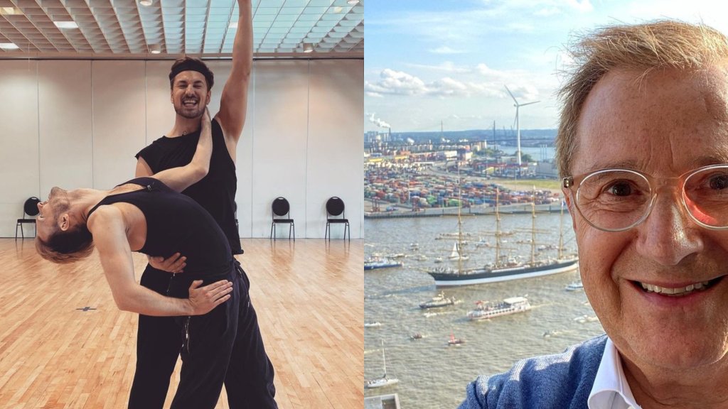 Puschmann bei Let‘s Dance // © instagram.com/nicolaspuschmann / © instagram.com/janhofer