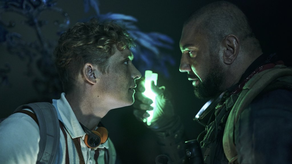 Matthisa Schweighöfer & Dave Bautista in "Army of the Dead" // © Clay Enos/Netflix