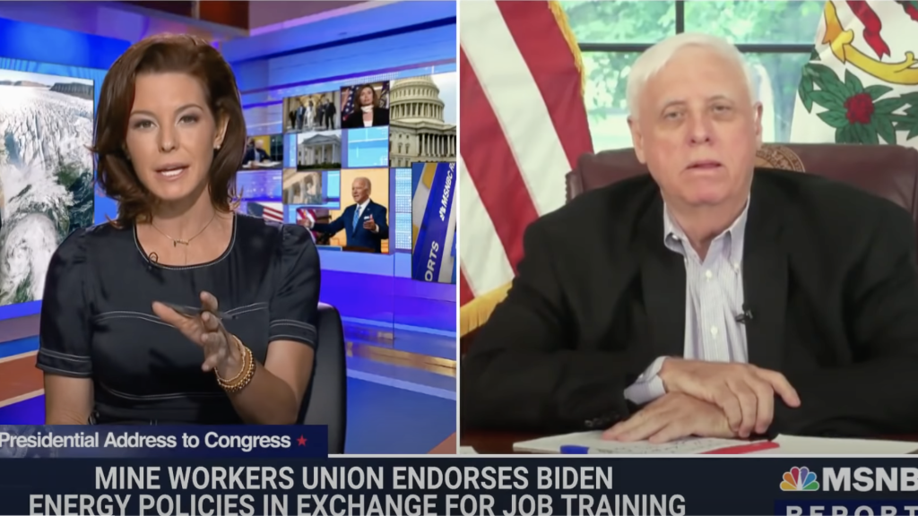 NBC News Moderatorin setzt Gouverneur von West Virginia unter Druck