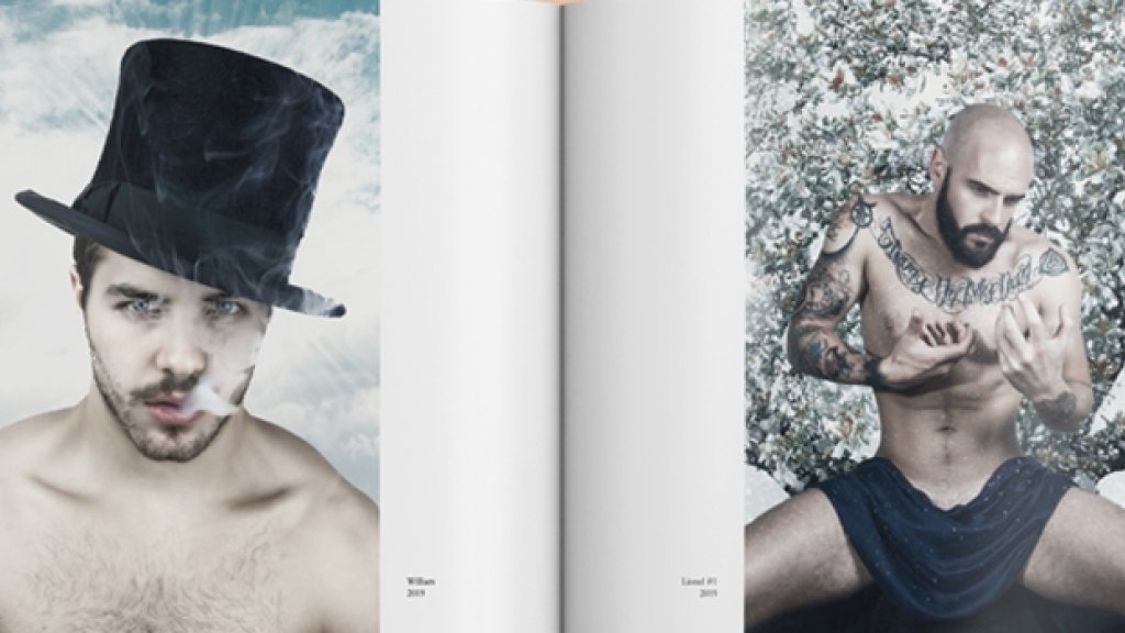 Blick ins Buch MEN MEN MEN // © Eric Lanuit