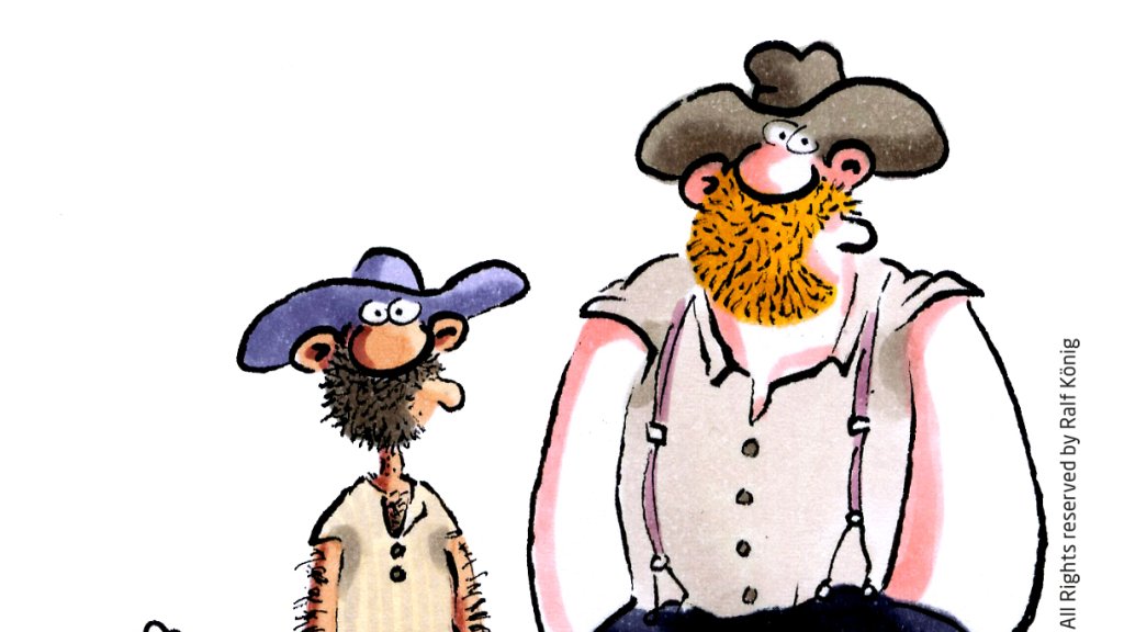 Bud & Terry // © Lucky Comics 2021 – All Rights reserved by Ralf König