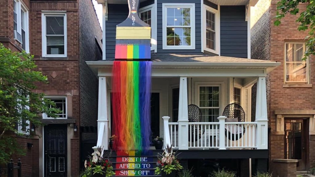 Ein schwules Paar aus Chicago geht viral