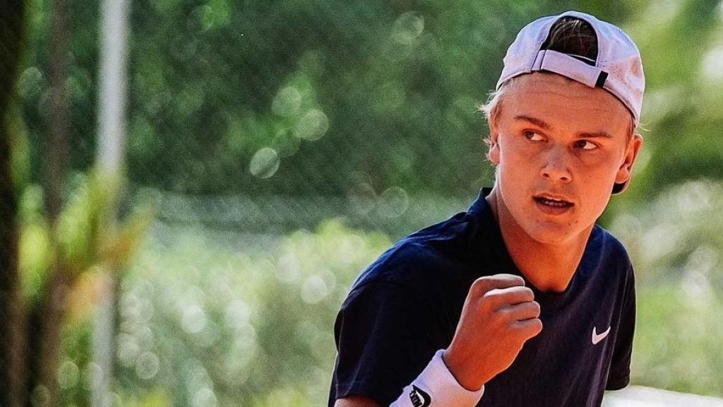 Tennisspieler pöbelt Gegner an // © instagram.com/holgerrune