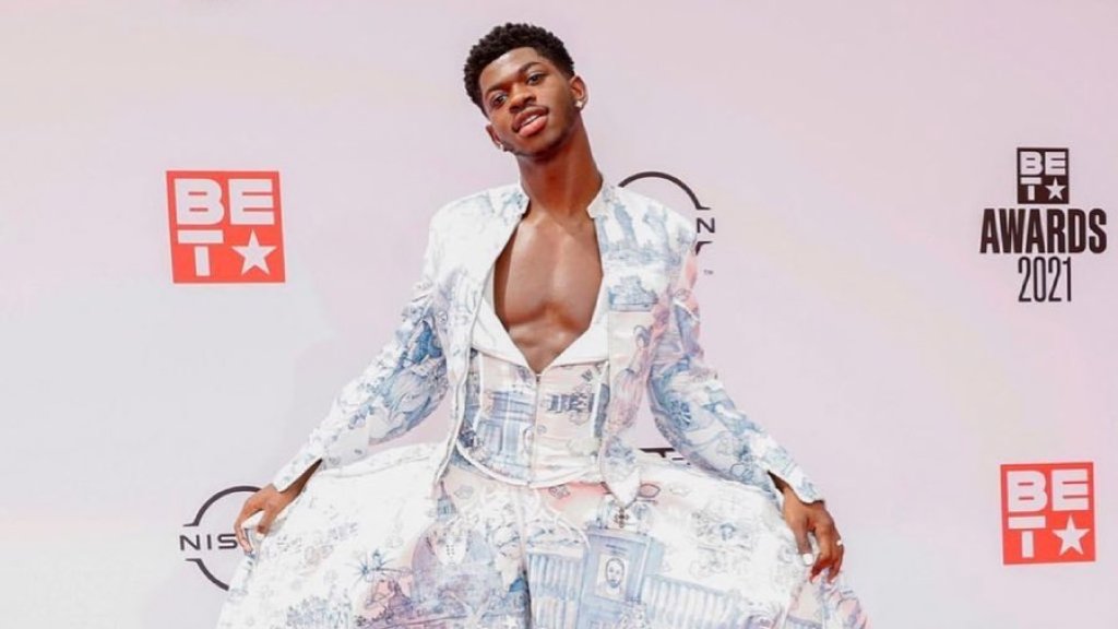Rapper Lil Nas X beim Fernsehpreis // © instagram.com/lilnasx