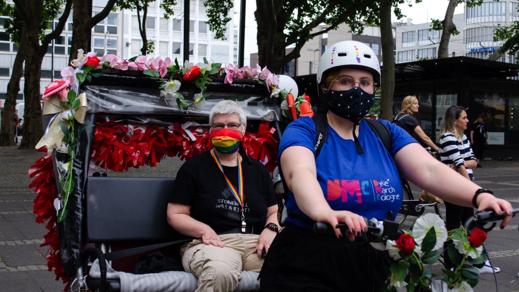 Dyke* March Cologne 2021 // © Jona Mähler