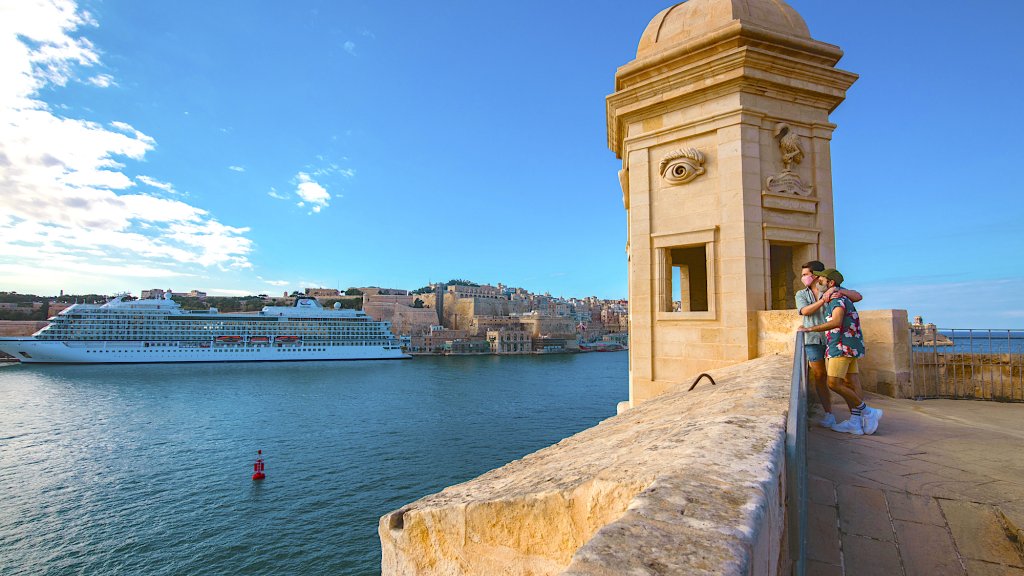 Malta erkunden und den Blick auf Valletta genießen // © Visit Malta