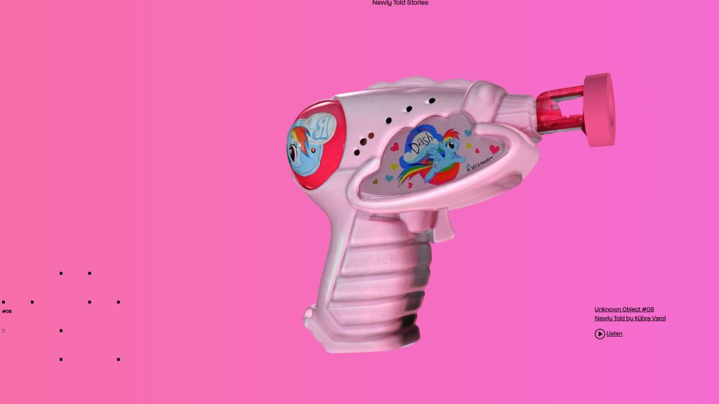 Unknown Object #08 // © Hasbro, Sammlung Rosa Dinge, SMU