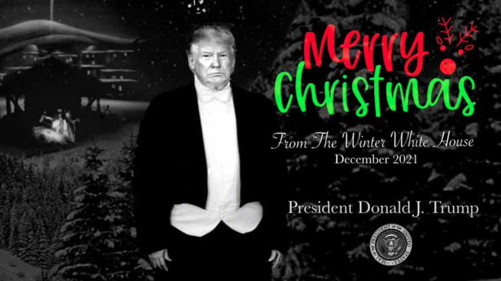 Trump-Weihnachtskarte bringt Internet zum Lachen