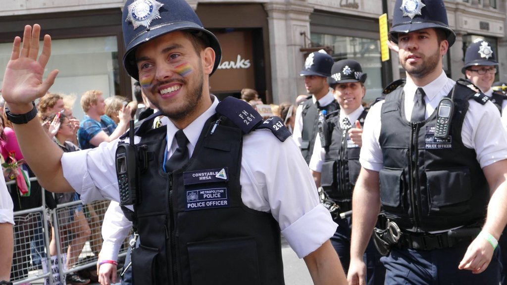 Trans in der britischen Polizei? Lieber nicht! // © IMAGO / ZUMA Press