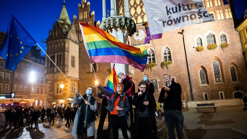Gericht verbietet LGBTI*-freie Zone // IMAGO / NurPhoto