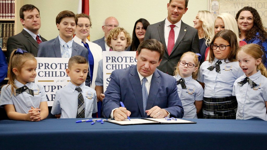 Extreme Reaktionen nach „Don´t Say Gay-Gesetz“ in Florida // IMAGO / ZUMA Wire