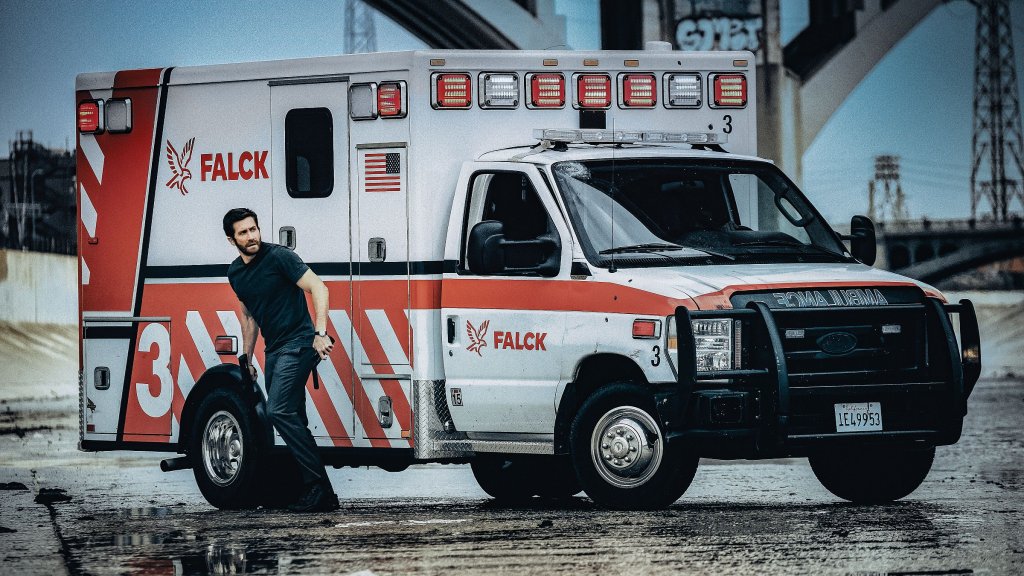 Jake Gyllenhaal in "Ambulance" // © 2021 Universal Studios
