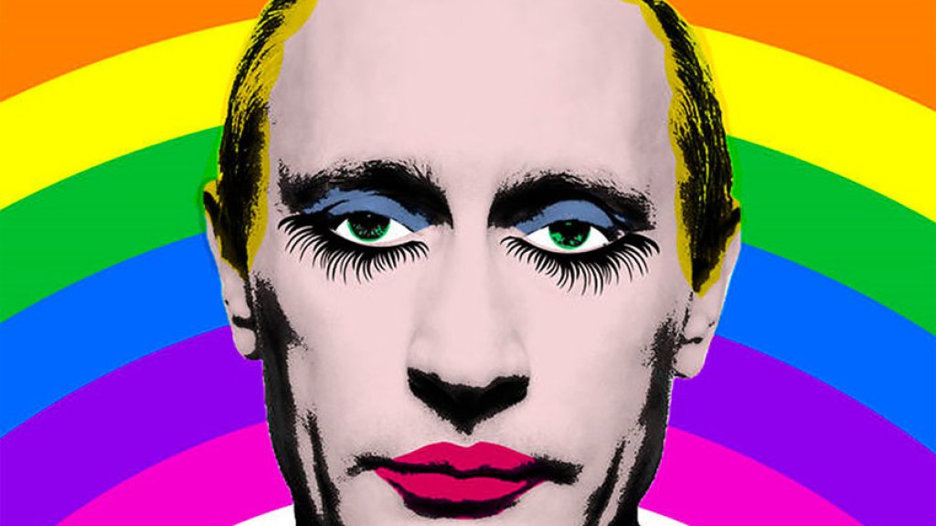 Hacker ärgern Putin mit schwulem Bild // © Archiv